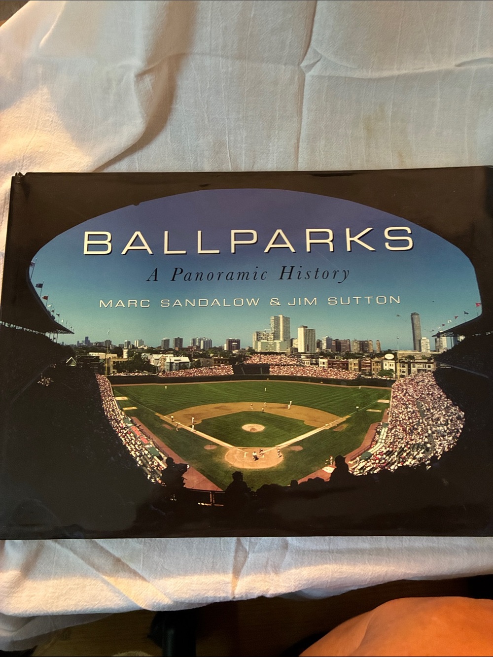 BALLPARKS A Panoramic History oversized Hardcover Coffee Table Book